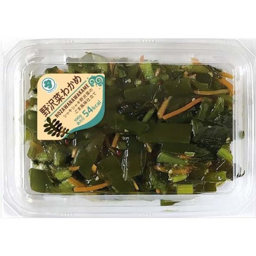 冷蔵】 野沢菜わかめ 145g Green Beans | グリーンビーンズ by AEON