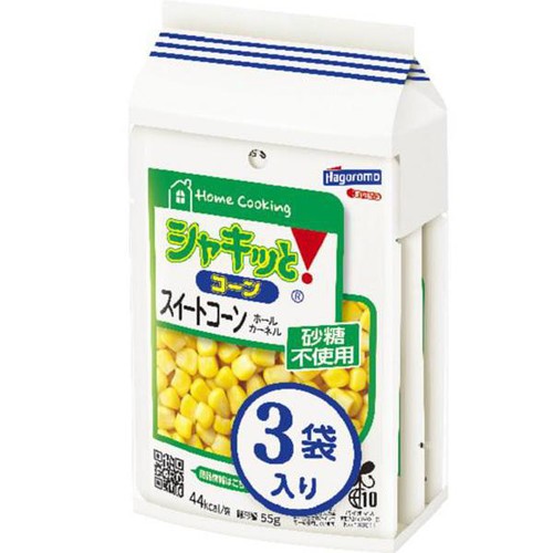 はごろもフーズ ホームクッキング シャキッとコーン 195g(65g x 3袋入)
