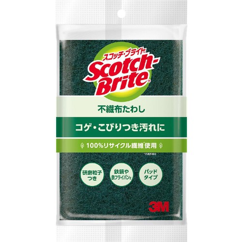スリーエム スコッチ・ブライト ナイロン不織布たわし 1個