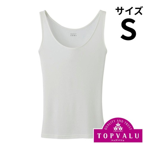 PEACE FIT(ピースフィット) COOL タンクトップ 婦人 オフホワイトS トップバリュ