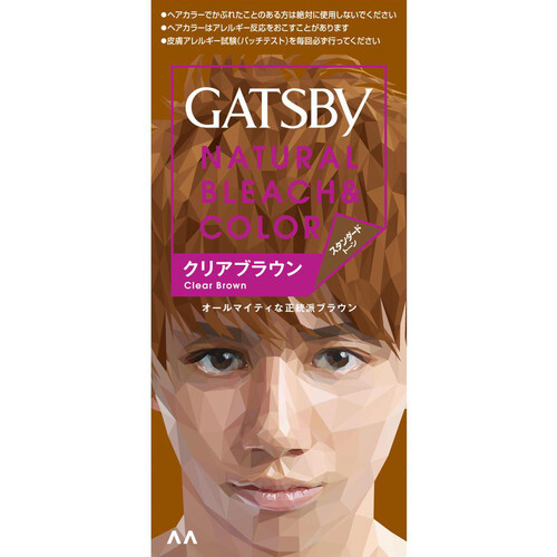 ギャツビー ナチュラルブリーチカラー クリアブラウン 35g+70ml Green