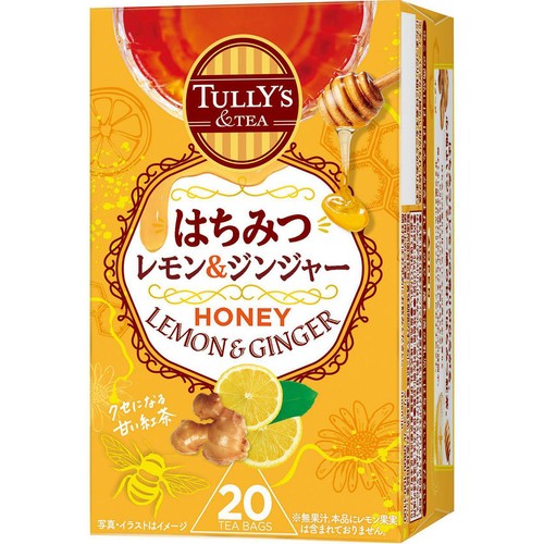 伊藤園 タリーズ はちみつレモン&ジンジャー 1.8g x 20袋 Green Beans 