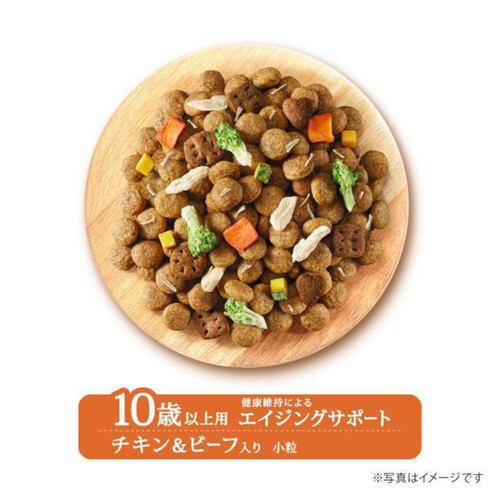 【ペット用】 ユニ・チャーム 国産グラン・デリ フレシャス 10歳以上用 チキン&ビーフ入り 小粒 1.0kg