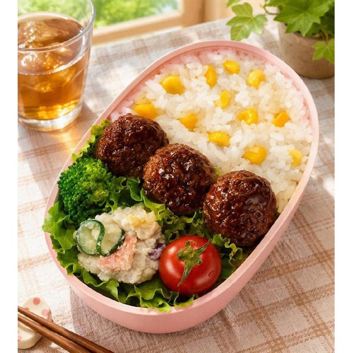 ケイエス冷凍食品 ちびころバーグ バーベキューソース【冷凍】 3個 x 2袋入(140g)