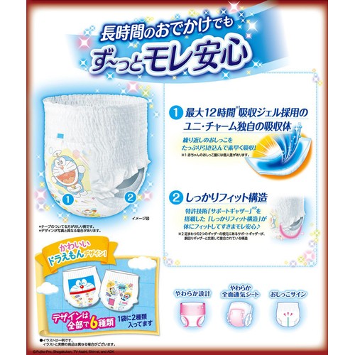 ユニ・チャーム マミーポコパンツ ドラえもん ビッグ(12～22kg) 36枚