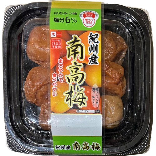 トノハタ 紀州産南高梅 はちみつ味 110g