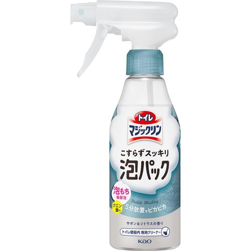 花王 トイレマジックリン こすらずスッキリ泡パック サボン&シトラスの香り 本体 300ml