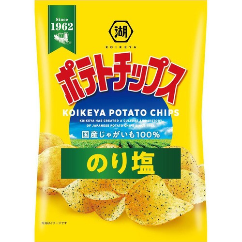 湖池屋 ポテトチップス のり塩 55g