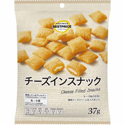 チーズインスナック 37g トップバリュベストプライス