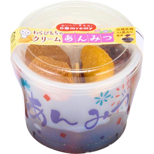 ドンレミー わらびもちのクリームあんみつ 1個