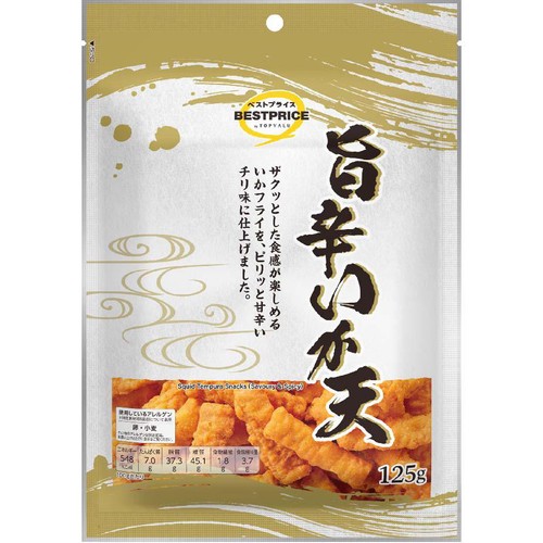 旨辛いか天 125g トップバリュベストプライス
