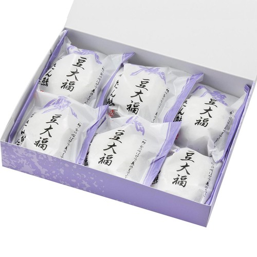 たん熊北店 豆大福【冷凍】 6個入