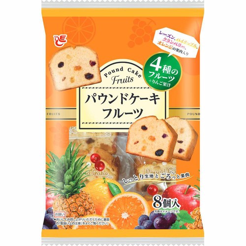 エースベーカリー パウンドケーキフルーツ 8個入
