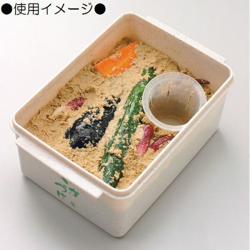 スケーター ぬか漬け用容器 水取り器付き 日本製 2.4L