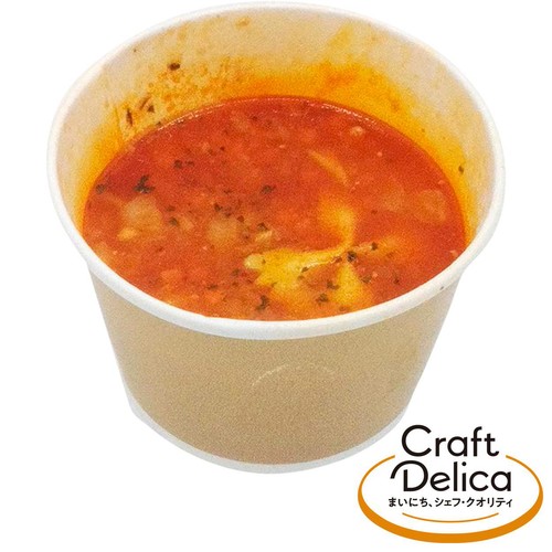 【冷蔵】クラフトデリカ トマトを味わうミネストローネ 1食