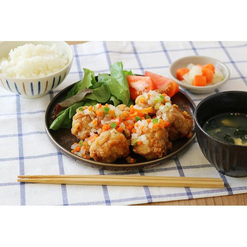 ニチノウ mikata 国産野菜ミックス【冷凍】 250g Green Beans