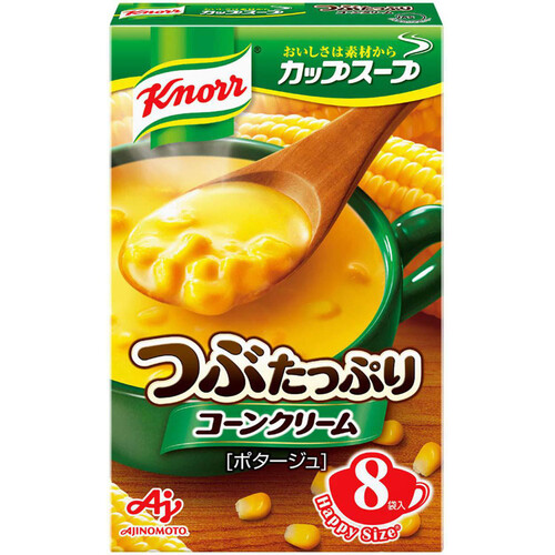 味の素 クノール カップスープ つぶたっぷりコーンクリーム 8袋入