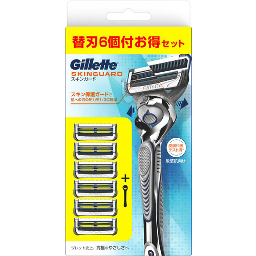 Gillette　ジレット スキンガード 替刃(4個入)