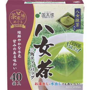国太楼 抹茶入り掛川茶三角ティーバッグ40袋 80g Green Beans