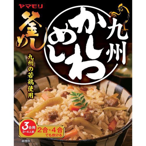 ヤマモリ 九州かしわめし 釜めしの素 3～4人前 195g