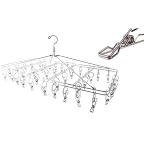 武田コーポレーション オールステンレス角ハンガー 40P OSKH40P Green