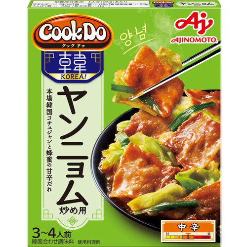 味の素 CookDo KOREA!ヤンニョム炒め用 3~4人前(85g)