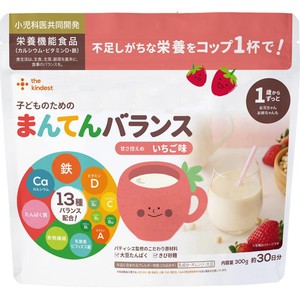まんてんバランス　バナナ味300g×3袋 楽天市場】まんてんバランス (7日分×3袋) │ 離乳食 鉄分