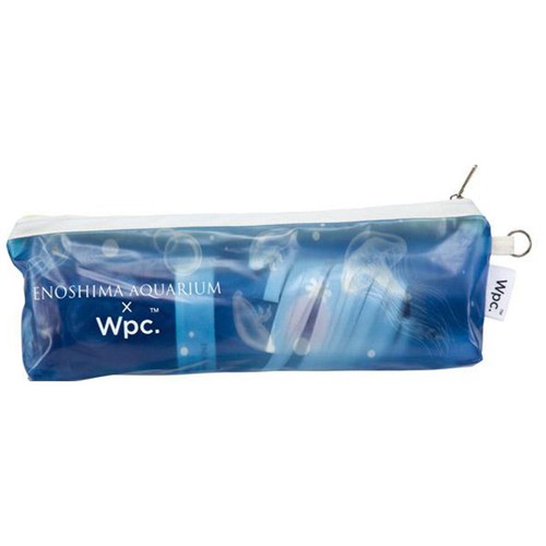 ワールドパーティー えのすい×Wpc.アンブレラ 折りたたみ傘 おやすみ、くらげ 50cm ブルー