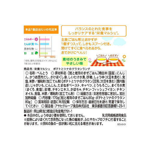 和光堂ベビーフードまとめ売りツナとポテトのグラタン82＋鮭と椎茸の