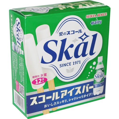 セリア・ロイル スコールアイスバーマルチ 12本入