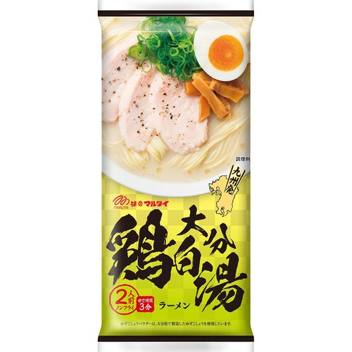 マルタイ 大分鶏白湯ラーメン 186g