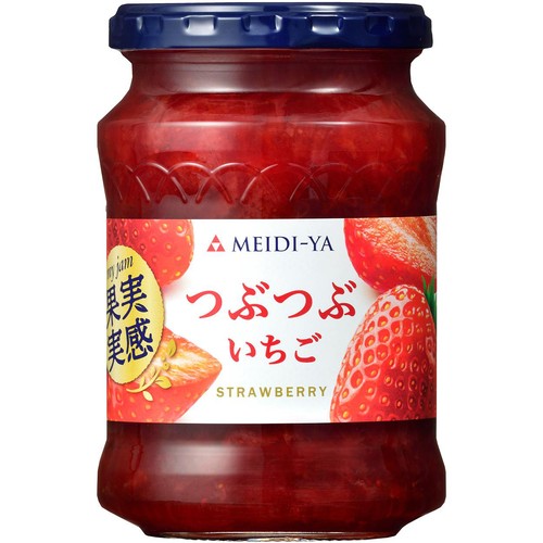明治屋 果実実感 つぶつぶいちごジャム 320g