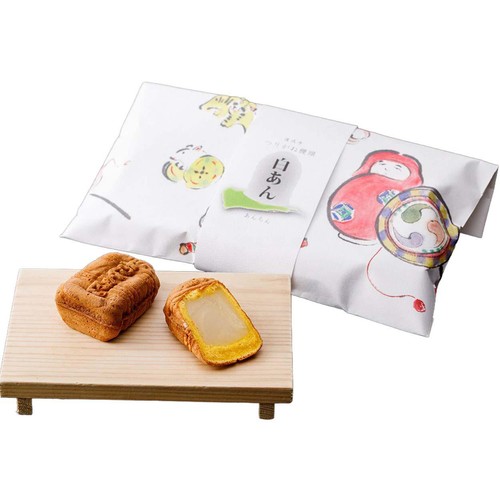 あんちん もちもち釣鐘饅頭 白あん 5個入 Green Beans | グリーン