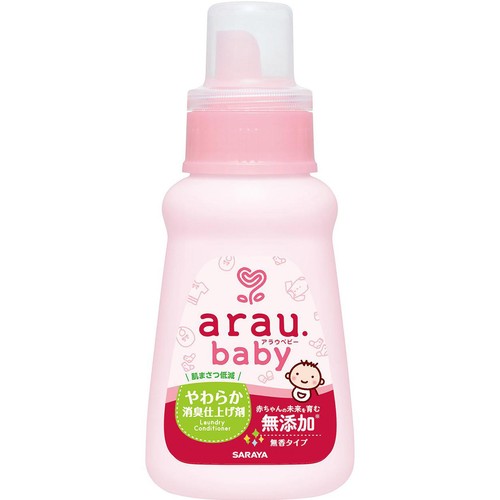 サラヤ アラウベビー やわらか消臭仕上げ剤 本体 480mL