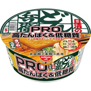 日清食品 日清のどん兵衛PRO 高たんぱく&低糖質 きつねうどん 86g