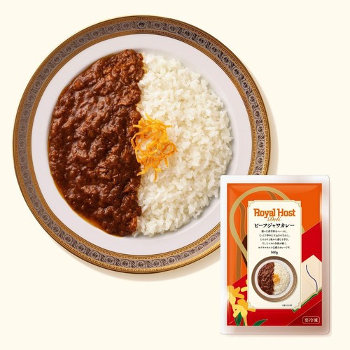 ロイヤルホストデリ ビーフジャワカレー【冷凍】 160g