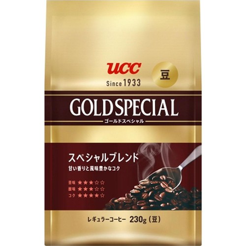 UCC上島珈琲 【豆】ゴールドスペシャル スペシャルブレンド 230g