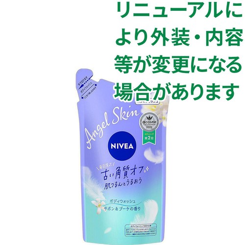 花王 ニベアエンジェルスキンボディウォッシュ サボン&ブーケの香り つめかえ用 360ml