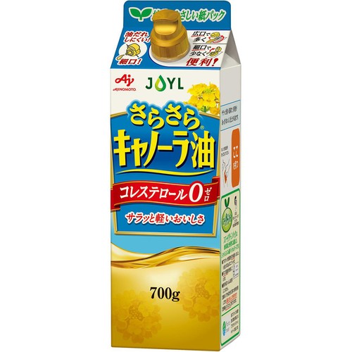 J−オイルミルズ さらさらキャノーラ油 700g