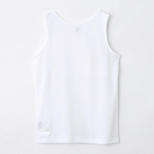 The Shishikui nsb 二重タンクトップ　ホワイト PEACE FIT(ピースフィット) COOL DRY 胸二重タンクトップ 女の子 シロ