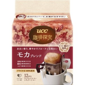 UCC上島珈琲 【ワンドリップコーヒー】珈琲探求 モカブレンド 10g x 12