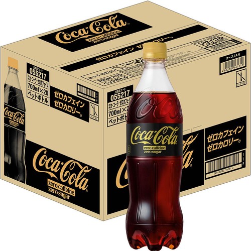 コカ・コーラ ゼロカフェイン 1ケース 700ml x 20本