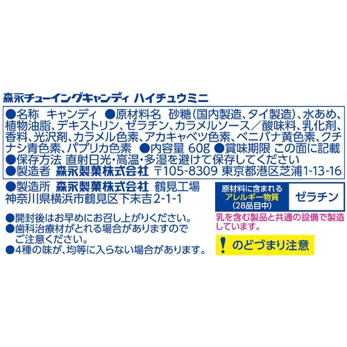 森永製菓 ハイチュウミニパウチ 60g