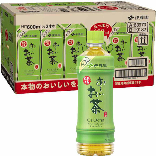 伊藤園 おーいお茶 緑茶 1ケース 600ml x 24本