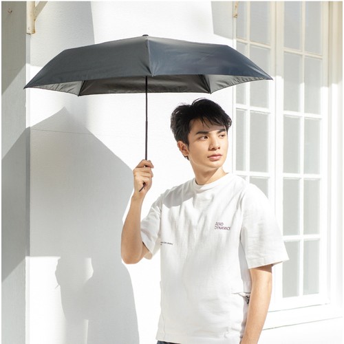 Amane 晴雨兼用 UV Air+ 超軽量折りたたみ傘 50cm ブラック