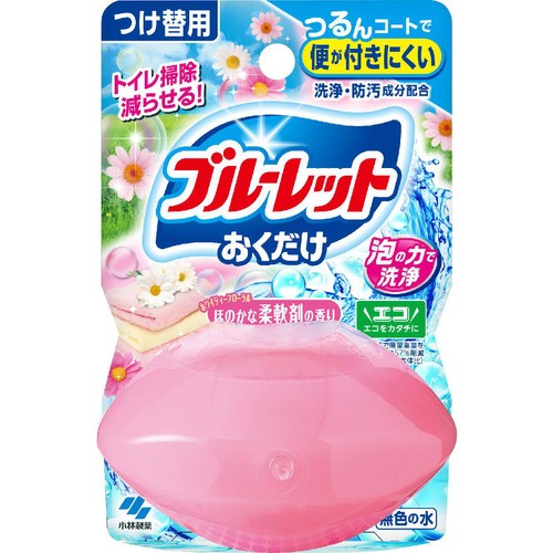 小林製薬 液体ブルーレットおくだけ つけ替用 ほのかな柔軟剤の香り 70mL