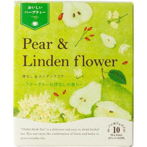 生活の木 おいしいハーブティー 洋なし&リンデンフラワー  10個入