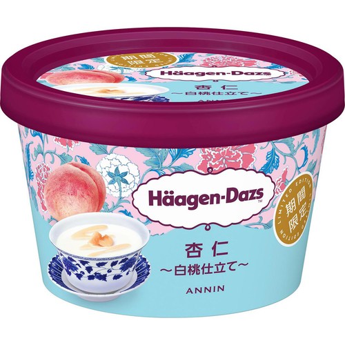 ハーゲンダッツ ミニカップ 杏仁 白桃仕立て 110ml