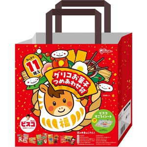 江崎グリコ グリコお菓子詰め合わせ袋 11個入 Green Beans | グリーン