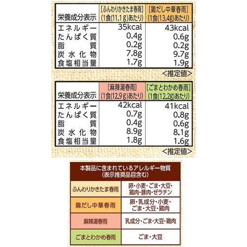 ひかり味噌 おいしさ選べるスープはるさめ 10食入